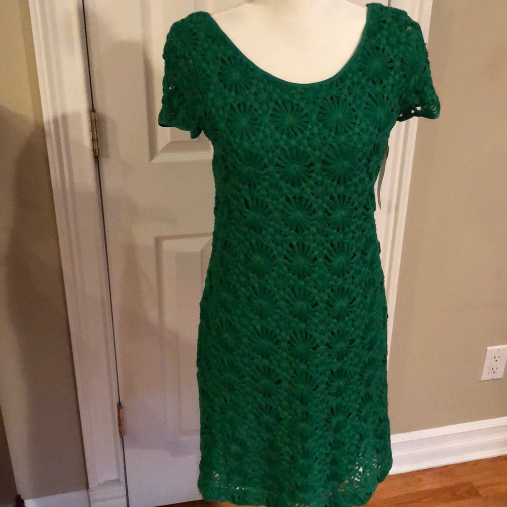 NWT Cluny emerald green dress size 10.